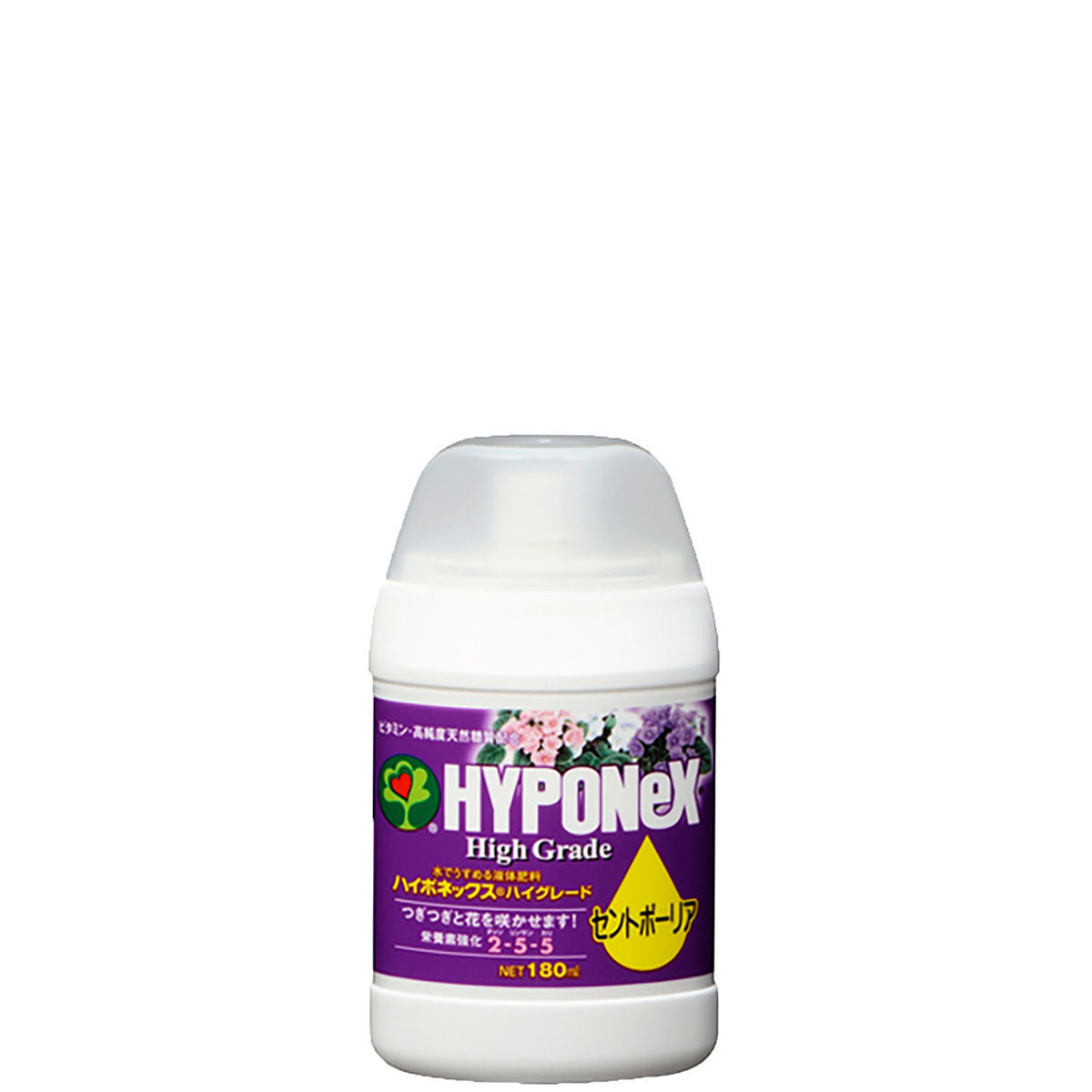 HYPONeX - 日本花寶High Grade 2-5-5 紫蘿蘭及開花濃縮液園藝肥料180ml 紫羅蘭